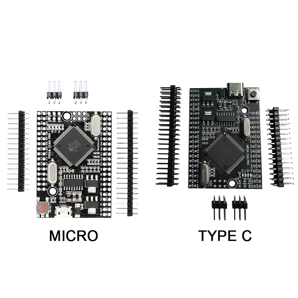 Mega2560 Pro High-performance Development Board With Male Pinheaders Embed CH340G ATmega2560-16AU Compatible for Arduino Mega