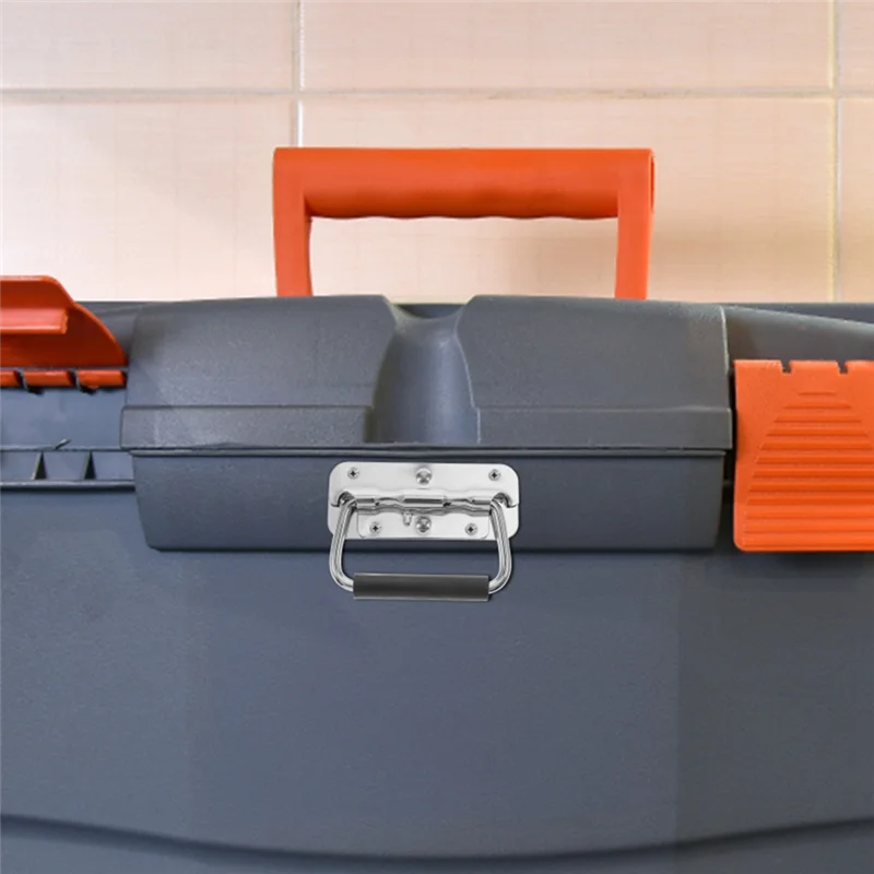 

A33Z-Cabinet Folding Handle Door Handle Spring Type Pull Down Stainless Steel Cabinet Handle