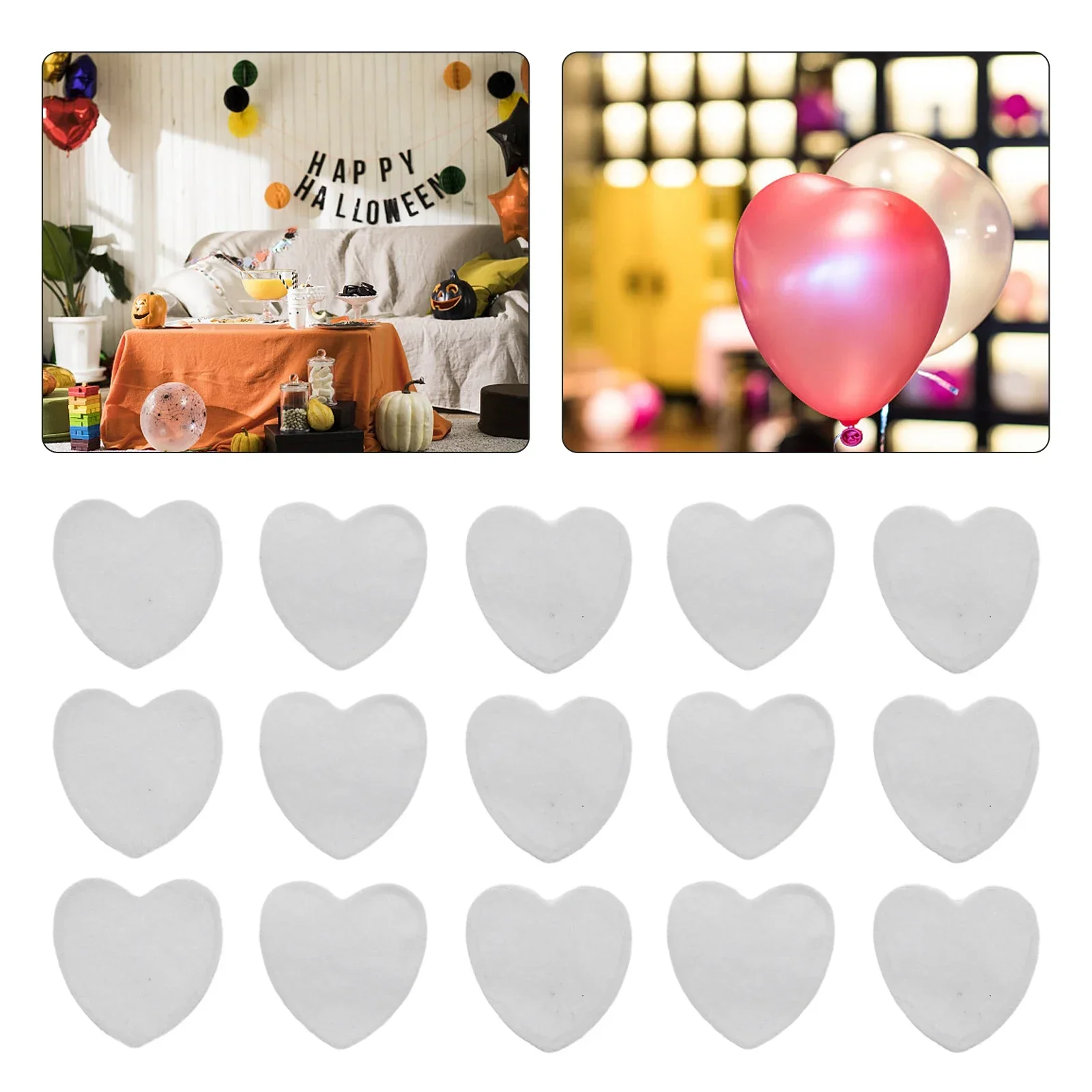 Paper Confetti White Heart Confetti Add Romance to Parties and Weddings with 10000pcs Biodegradable Tissue Paper