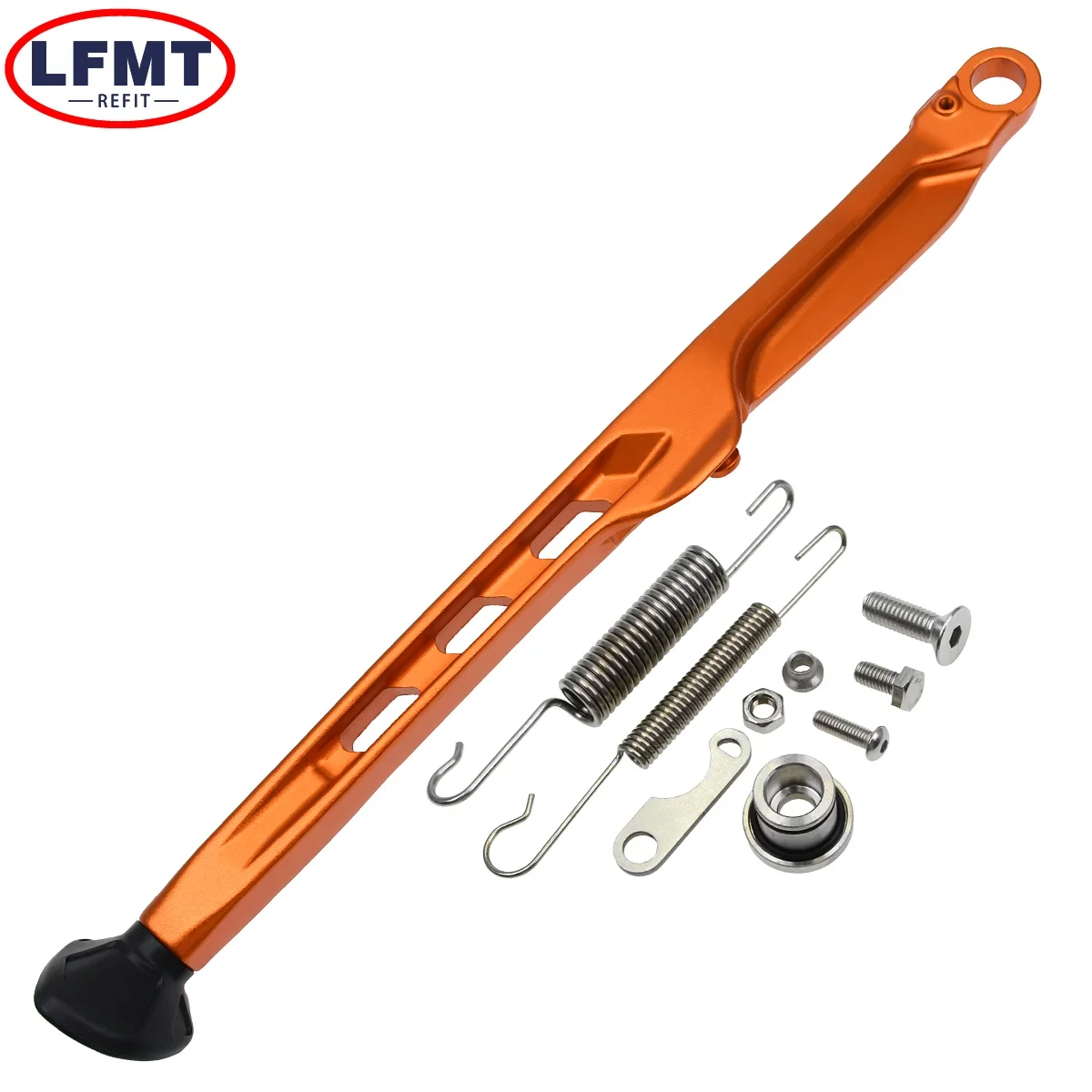 KTM EXC 300 EXCF XC XCF シックスデイズ キックスタンド サイドスタンド+スプリングキット 150 250 300 350 450 500 ハスクバーナ TE TX FX FE 2023-2024用