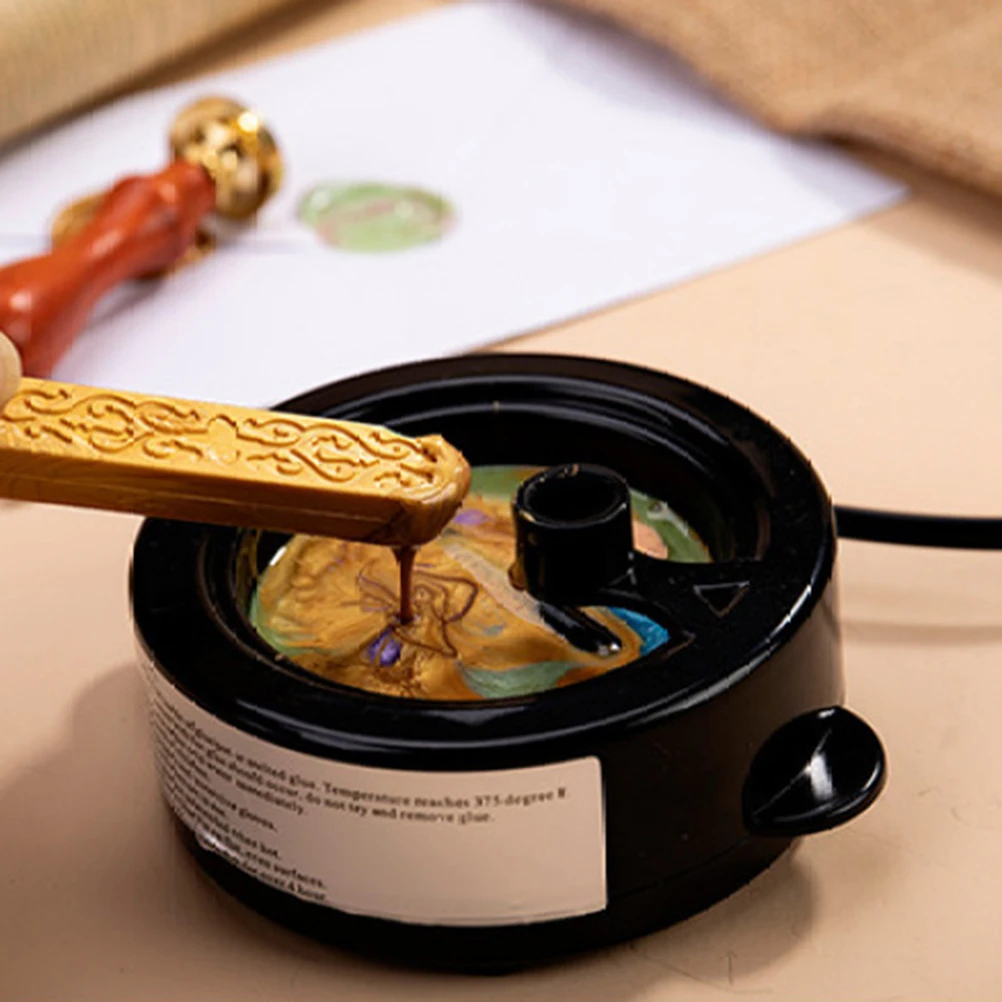 

Sealing 110V-220V 60W Melting Stove Heater Portable Tool Wax Warmer Iron Melting Wax Furnace Seal Stamp Furnace Hardware