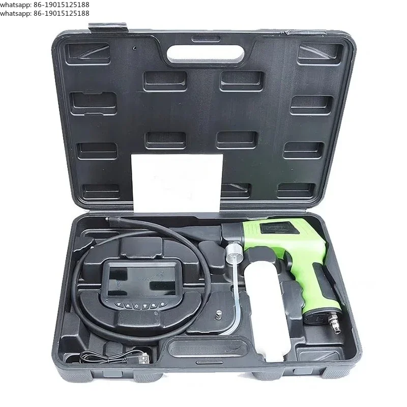 LCD visual car air conditioner cleaning gun endoscope evaporator spray gun tool set