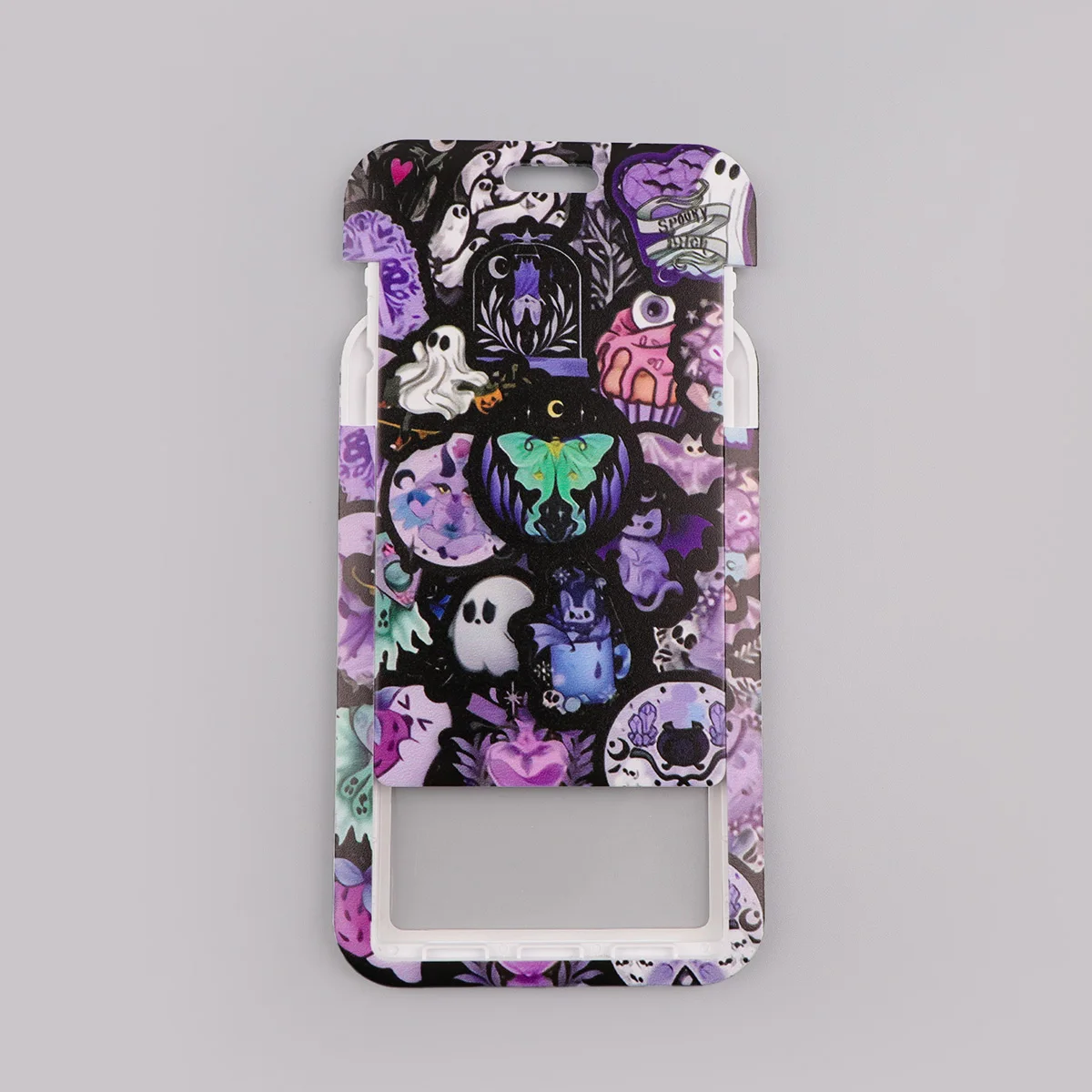 مرعبة شبح الحبل الرقبة حزام المفاتيح ملصق بطاقة الهوية غطاء شارة حامل الهاتف المحمول شنق حبل كيرينغ اكسسوارات الهدايا #6