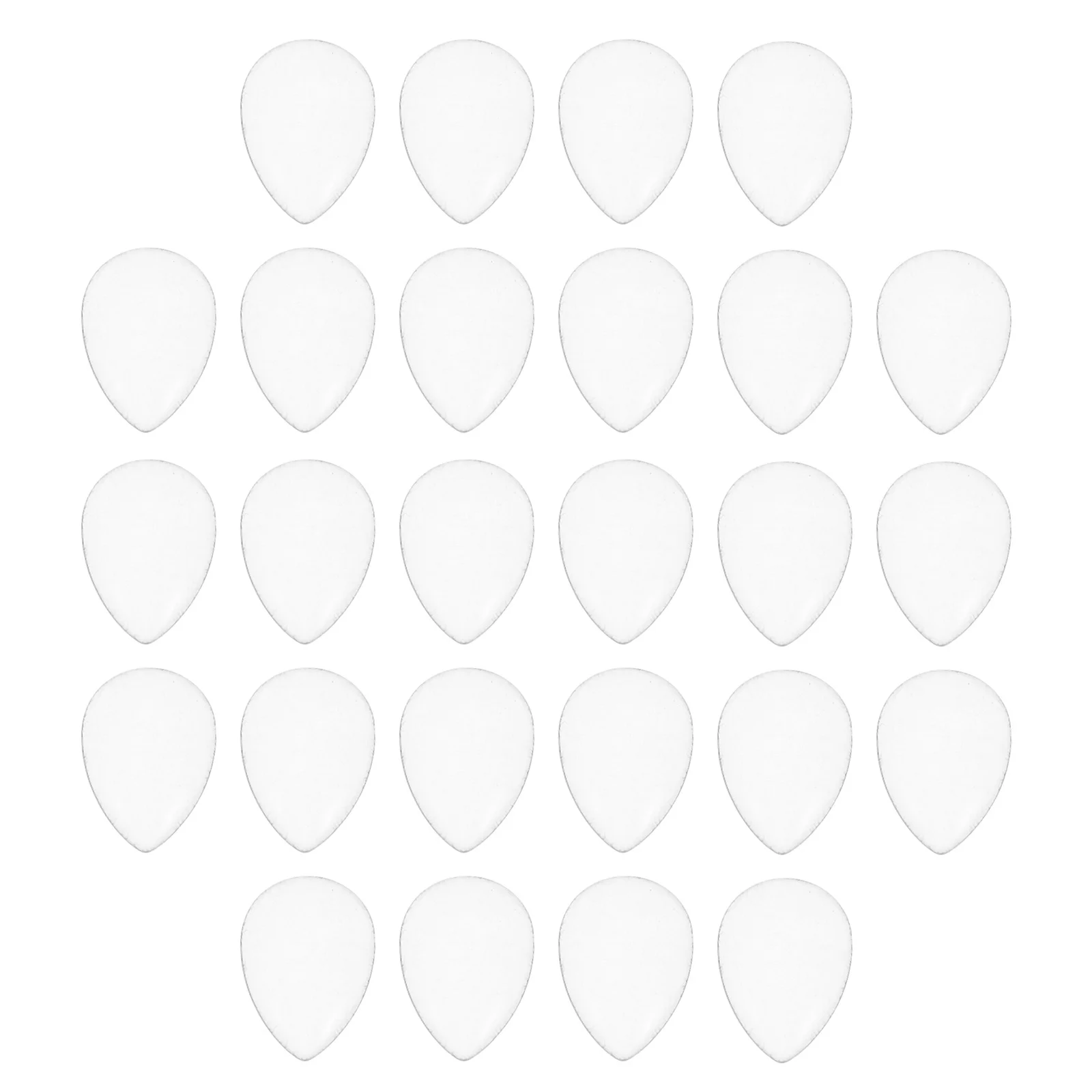 

50 шт., прозрачные стеклянные бусины для демонстрации ногтей, каплевидная форма для образцов лака для ногтей, маникюрный дисплей, салон для личного использования