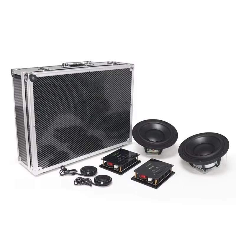 Car Speakers Audio Tweeter 3 Way Speakers Sets Component Set 3-way Aluminum