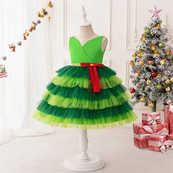 10 best sales Vestidos de noite infantis - №8