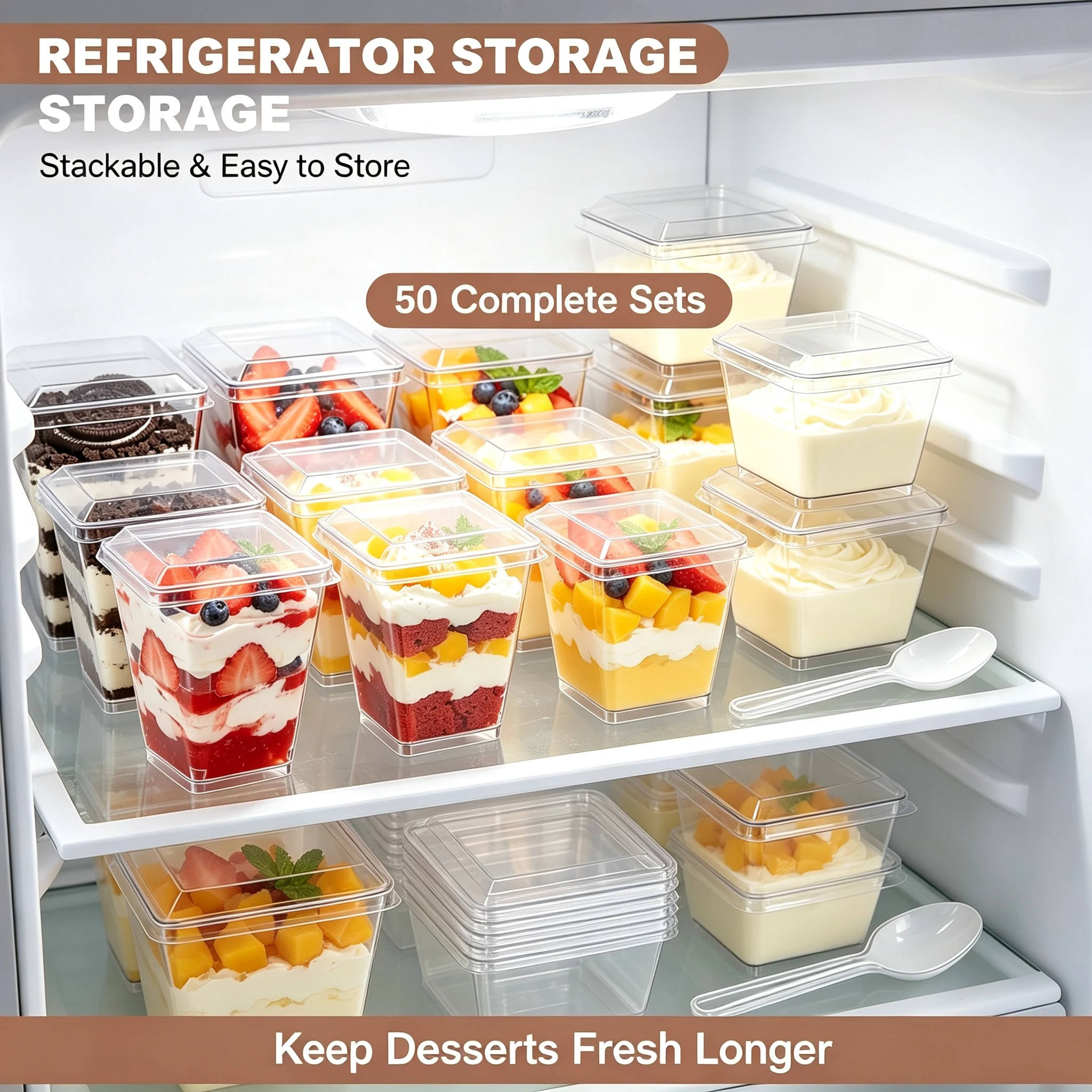 50 Copos Plásticos Transparent - Meal Prep Template avaliação e preço