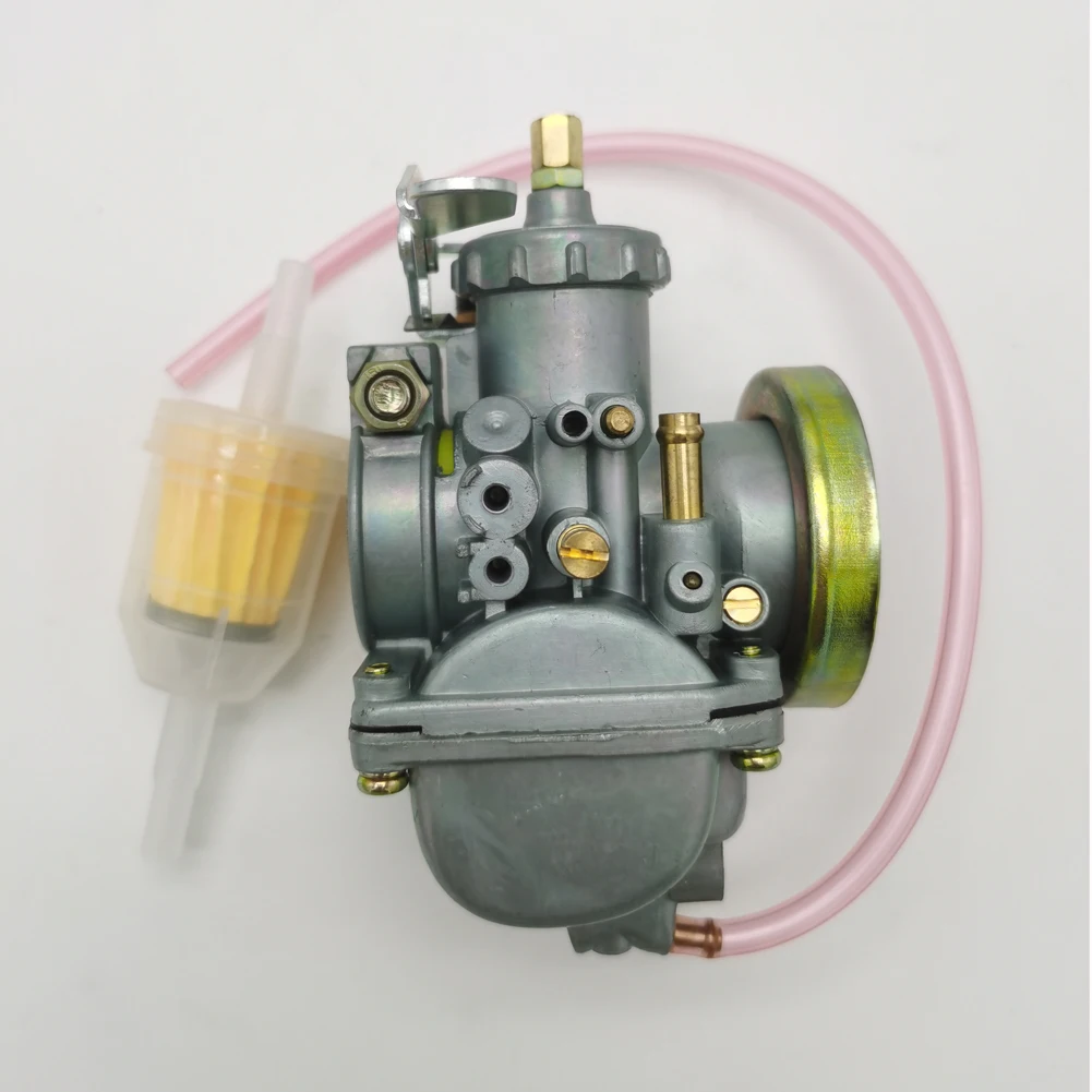 VM20 Carburetor Motorcycle VM 20 Carburetor Carb Engine With Oil Fliter For MIKUNI Round Slide VM20 ATV Go Kart Carb Dirt Bike