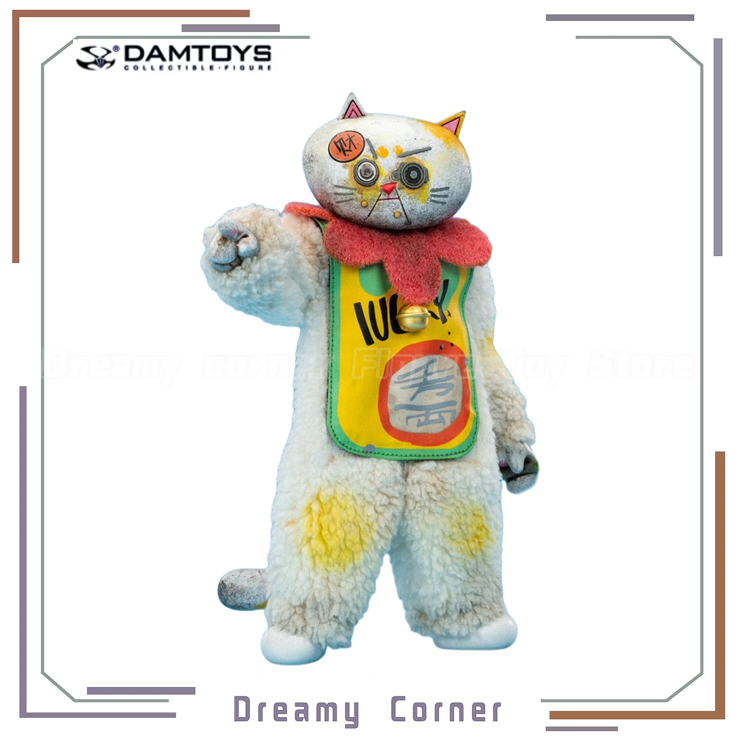 

【В наличии】Оригинальная фигурка DAMTOYS CoalDog Misfortune Crusher Meow, коллекция моделей игрушек