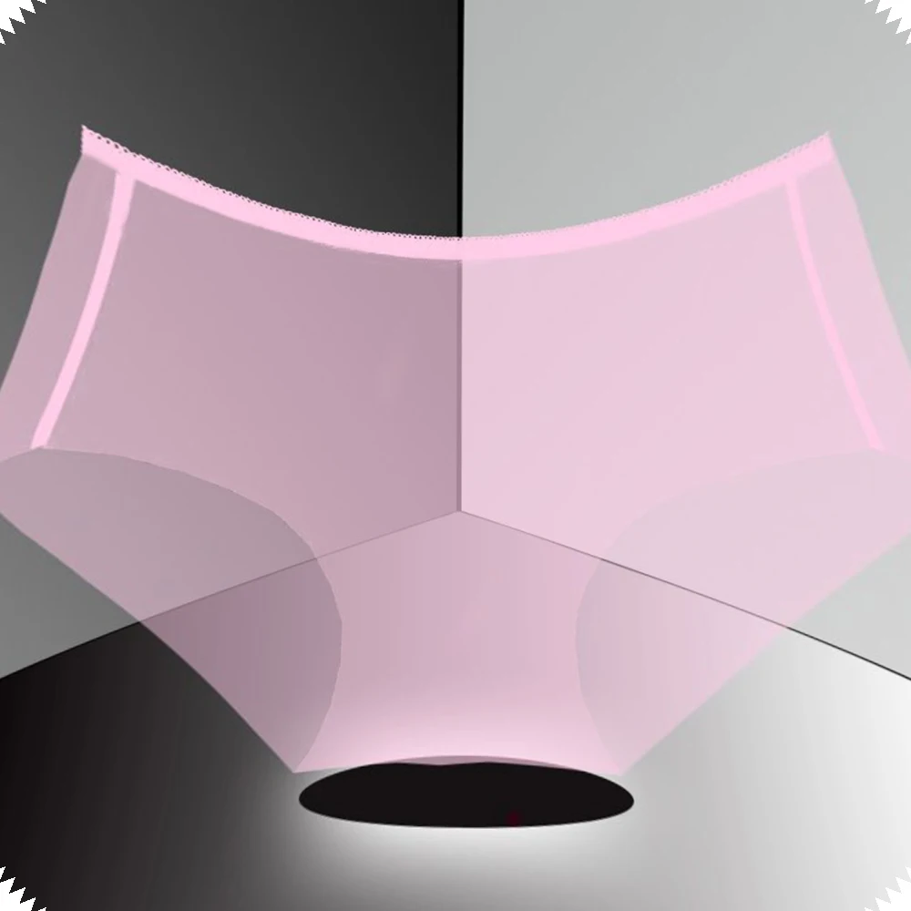 3 قطعة جديد شفاف مثير النساء سراويل عالية الجودة سلس ملخصات السيدات بلون رقيقة جدا المثيرة السروال #1