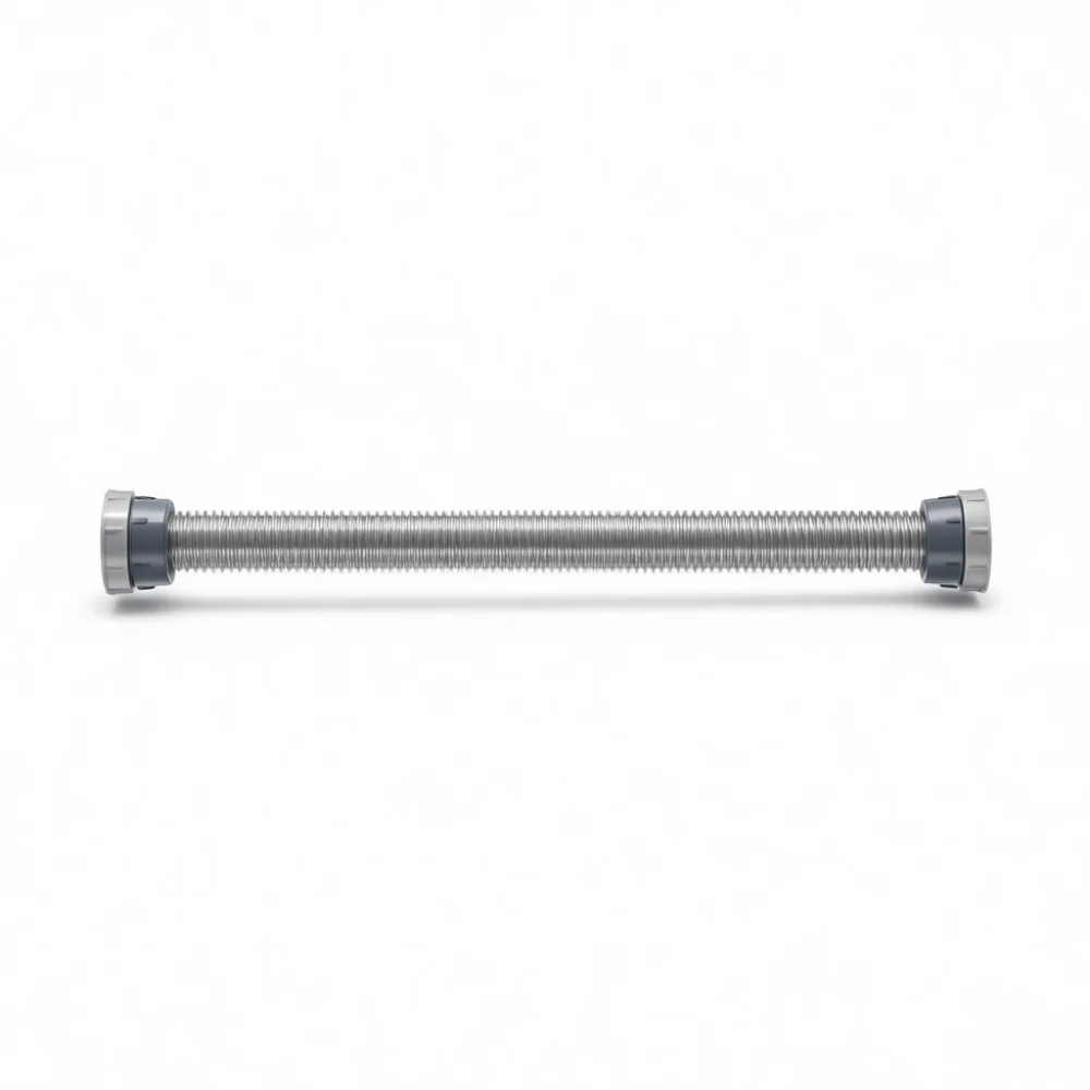For Yizan Basin Drain Pipe Kitchen Sink Sewer Flexible Hose Double Threading Connector Plumbing Replacement Leak Proof Kit