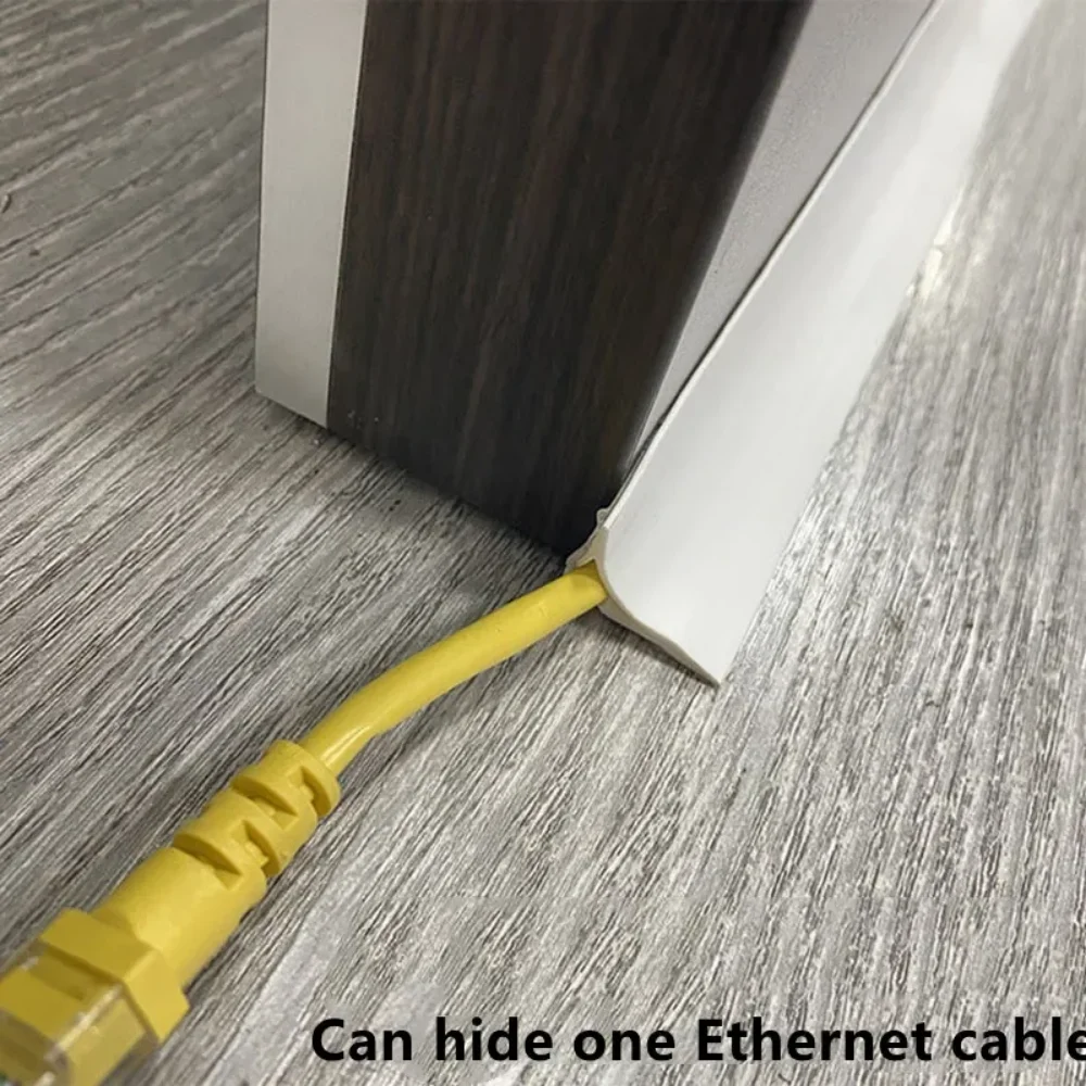 1pc Self-adhesive Wall Corner Skirting Line Molding Ceiling Caulk Internal Strip Edge Trim Strip Home Decorative Supply