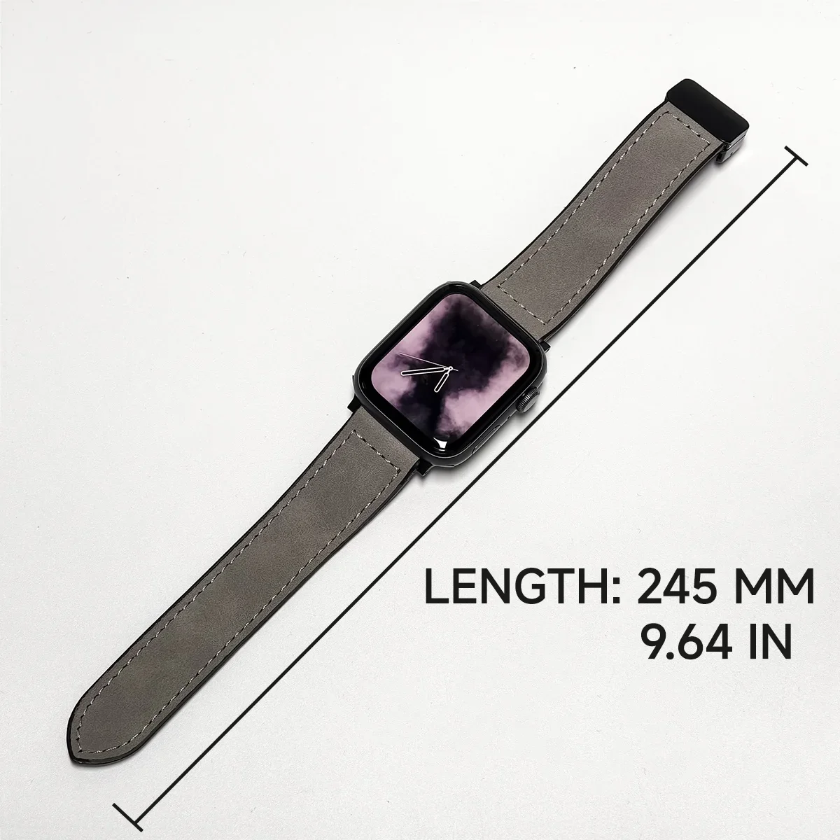 Silicone+Leather Strap For Apple Watch Band 49mm 44/42/45/38/40/41mm Accessories Bracelet for iWatch Ultra Series 9 8 7 SE 6 5 4