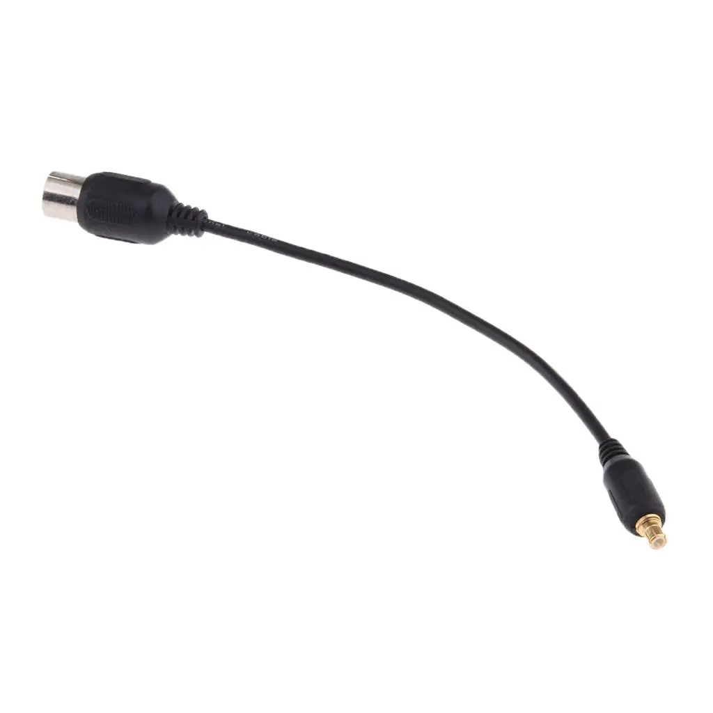 MCX Male to IEC Female Coax Adapter Cable Coaxial Connector Wire for Digital Communication Network