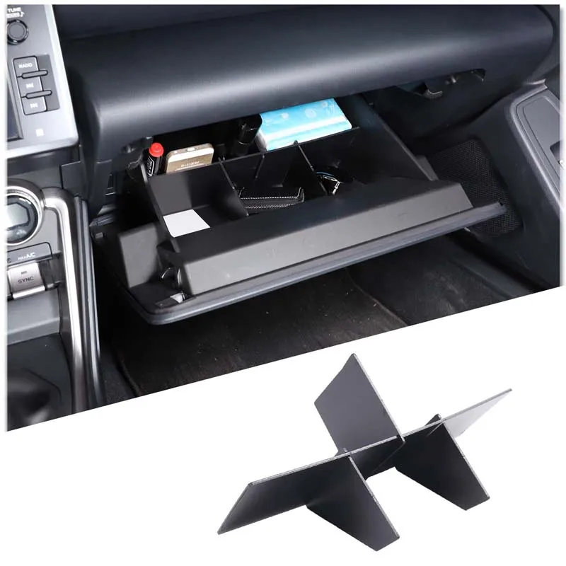 

For Subaru BRZ Toyota 86 2022 Car Glove Box Divider Center Console Co-pilot Storage Box Auto Accessories