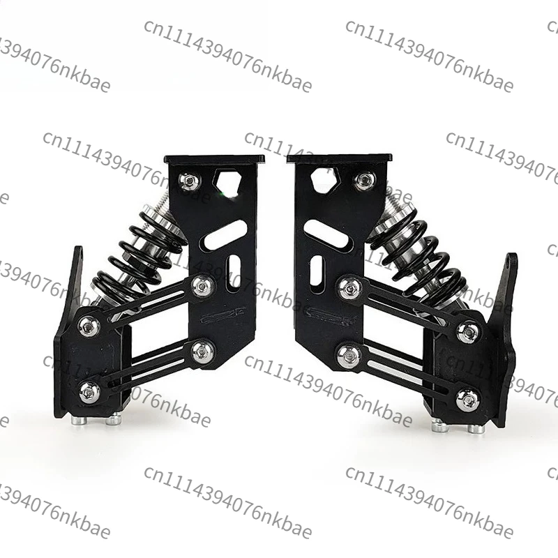 2-Piece/Pair Spring Shock Absorption Suspension Bracket for Single Axle Electric Hub Wheel Air Cushion Plate