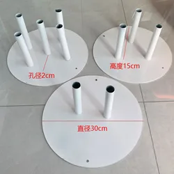 Flower Pole Display Stand Base Round Standing Flower Arrangement For Anniversary Reception Ceremony Large Floor Standing Flowers