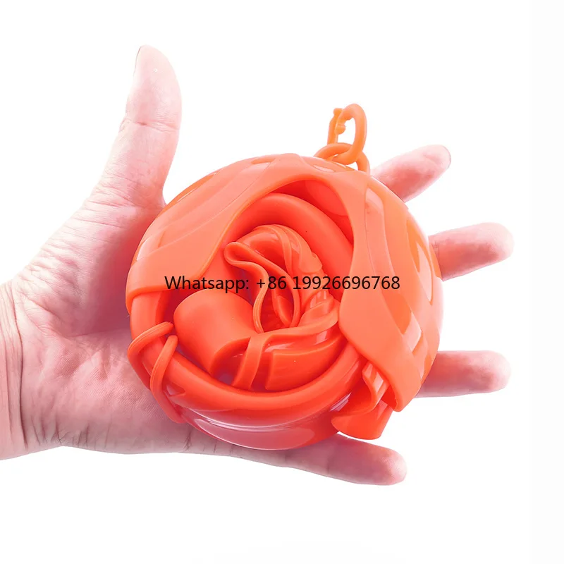 

Factory Direct Sale All Liquid Silicone Portable Collapsible Roll up Swimming Free Diving Snorkel with Storage Box Manufacturer