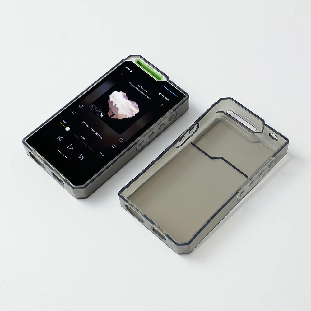 Clear EVA Transparent Protective Case for HiBy R4 Slim Shockproof Anti-Scratch TPU Cover Fit Perfectly Lightweight Durable - Image 6