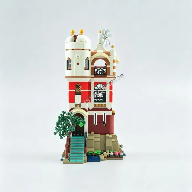 1205 PCS Science Tower Modern Architectural Structure MOC Model DIY Creative Assembly Toy Home Decoration Holiday Hobby  Gifts