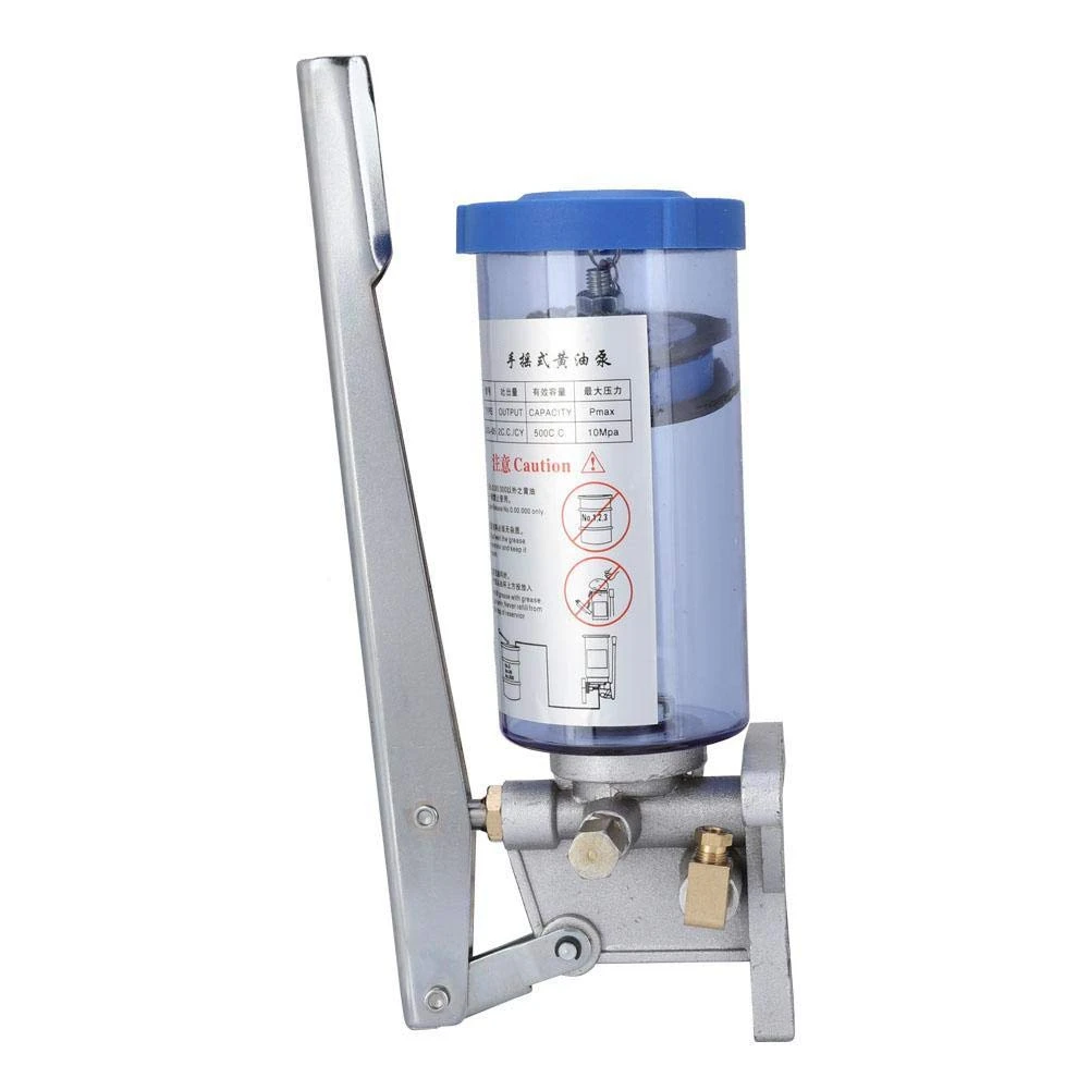 LSG-05 Manual Lubricating Pump Hand Operated Grease Lubricator 6mm Outlet/500CC Lubricating Oil Pump / Thick Oil Pump Discount