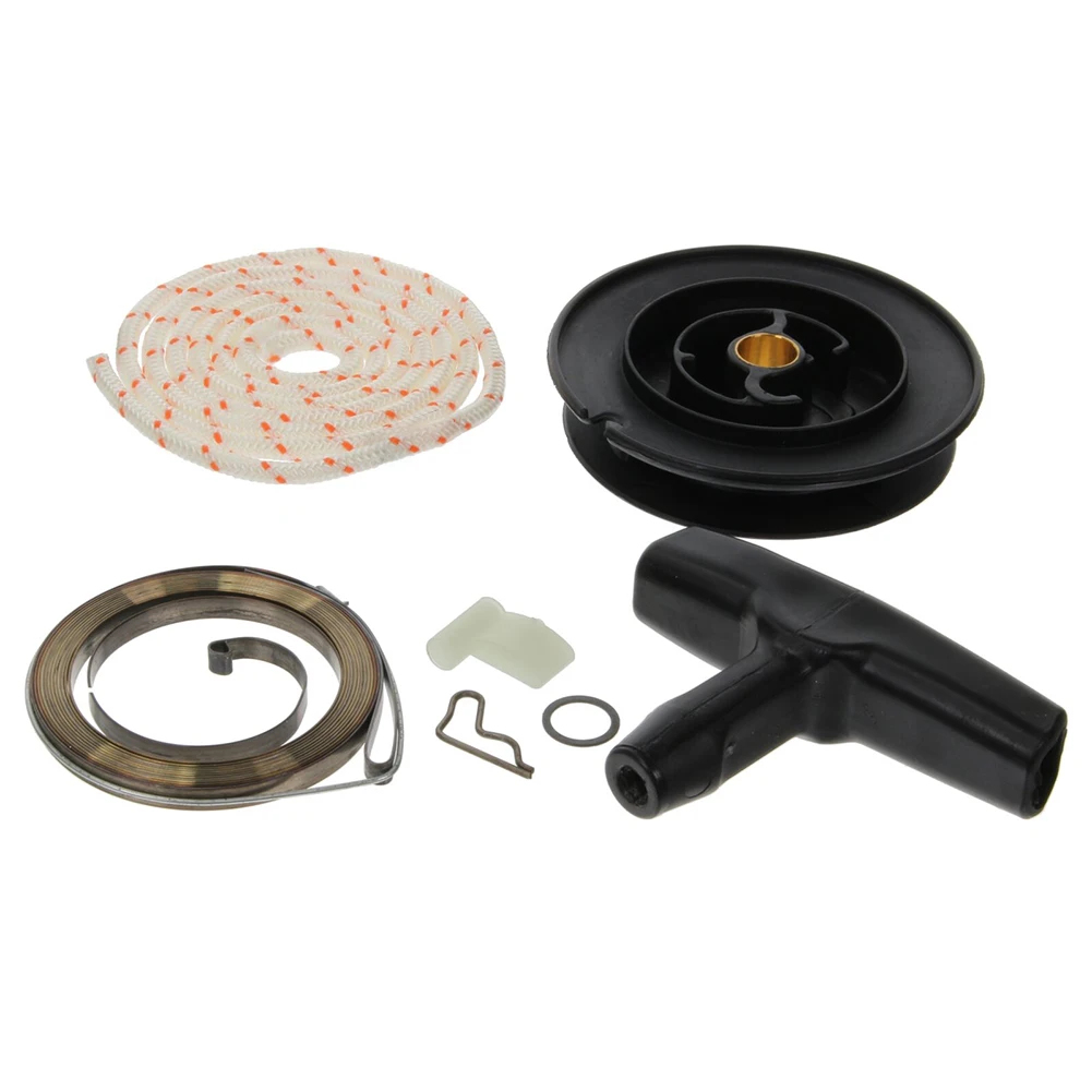 

Brand New None Repair Kit Recoil Starter Durable For STIHL Plastic Pulley Spring Recoil Starter Repair Kit Fits