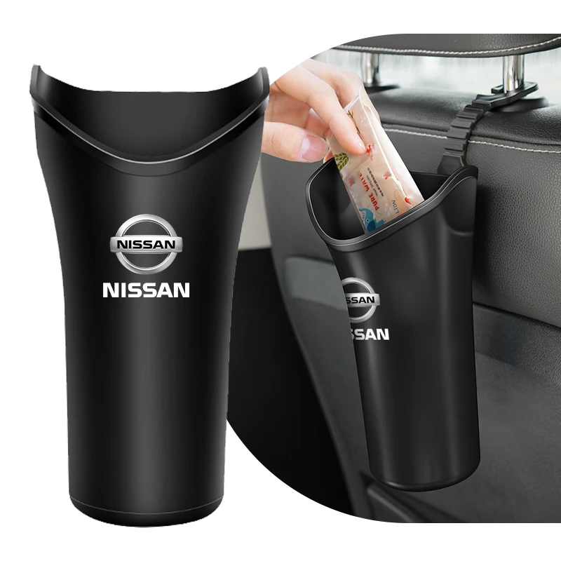 Multi Functional Car Umbrella Storage Bucket Water Bottle Holder For Nissan Qashqai X J10 Trail Tiida Teana Juke X-trail Almera