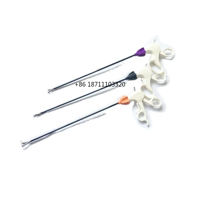 Disposable Laparoscopic Surgical Instruments/Forceps: Maryland Dissector, Fenestrated Grasper, Scissor Curved