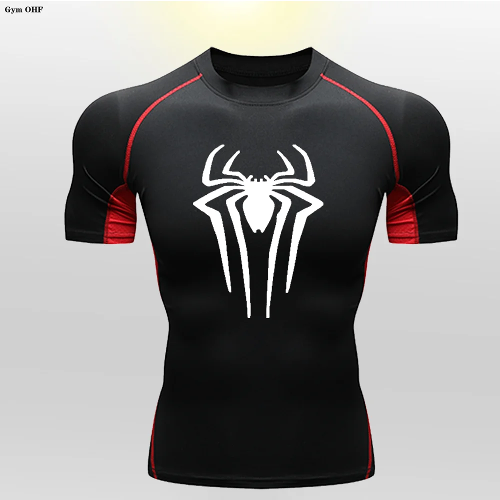 Compression Shirts New Spider Quick Dry Breathable T-Shirt children Sports Training Clothes Long Sleeve T Shirt Gym Running