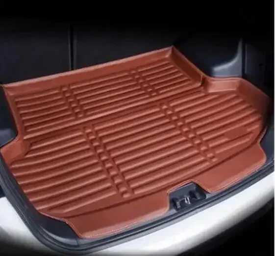 For Peugeot 4008 2017-2018 Car Styling Rear Trunk Lid Trunk Cargo Mat Tray Floor Mat Mud Cushion Protector K