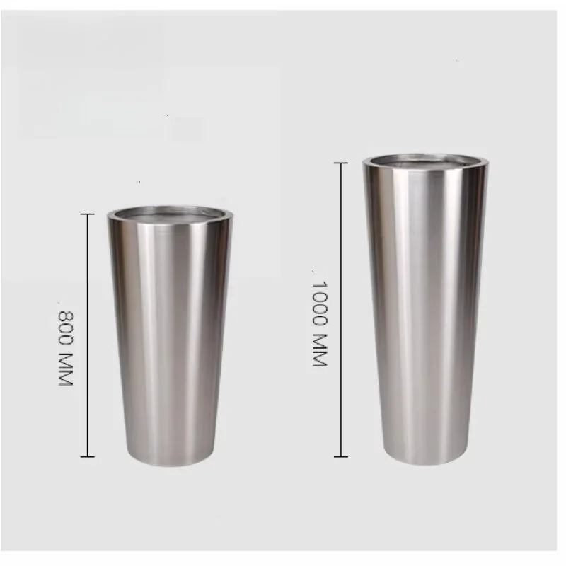 Luxury Stainless Steel Hammer Vase Living Room Custom Pattern Difficult Art Stainless Steel Vase