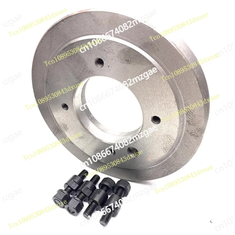 Lathe three-jaw chuck four-jaw chuck C6 C8 connecting disc over disc flange