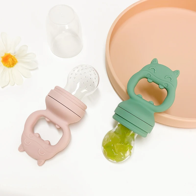 1pcs Silicone Fresh Food Nibbler Feeder Baby Kids Boy Girl Fruit Nipples Feeding Safe Infant Baby Supplies Nipple Soother