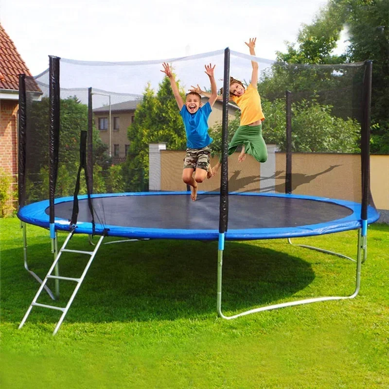 Top Quality Jumping Elastic Bed Trampoline Trampoline Park  6ft-16ft  Round Gymnastic Outdoor Trampolines