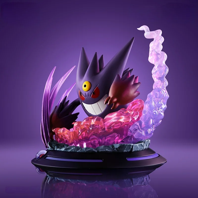 Action Figure Anime Pokémon Mega Gengar Funism Originale Autentico Modellino da Collezione per Casa e Scrivania Ornamento Giocattolo Regalo