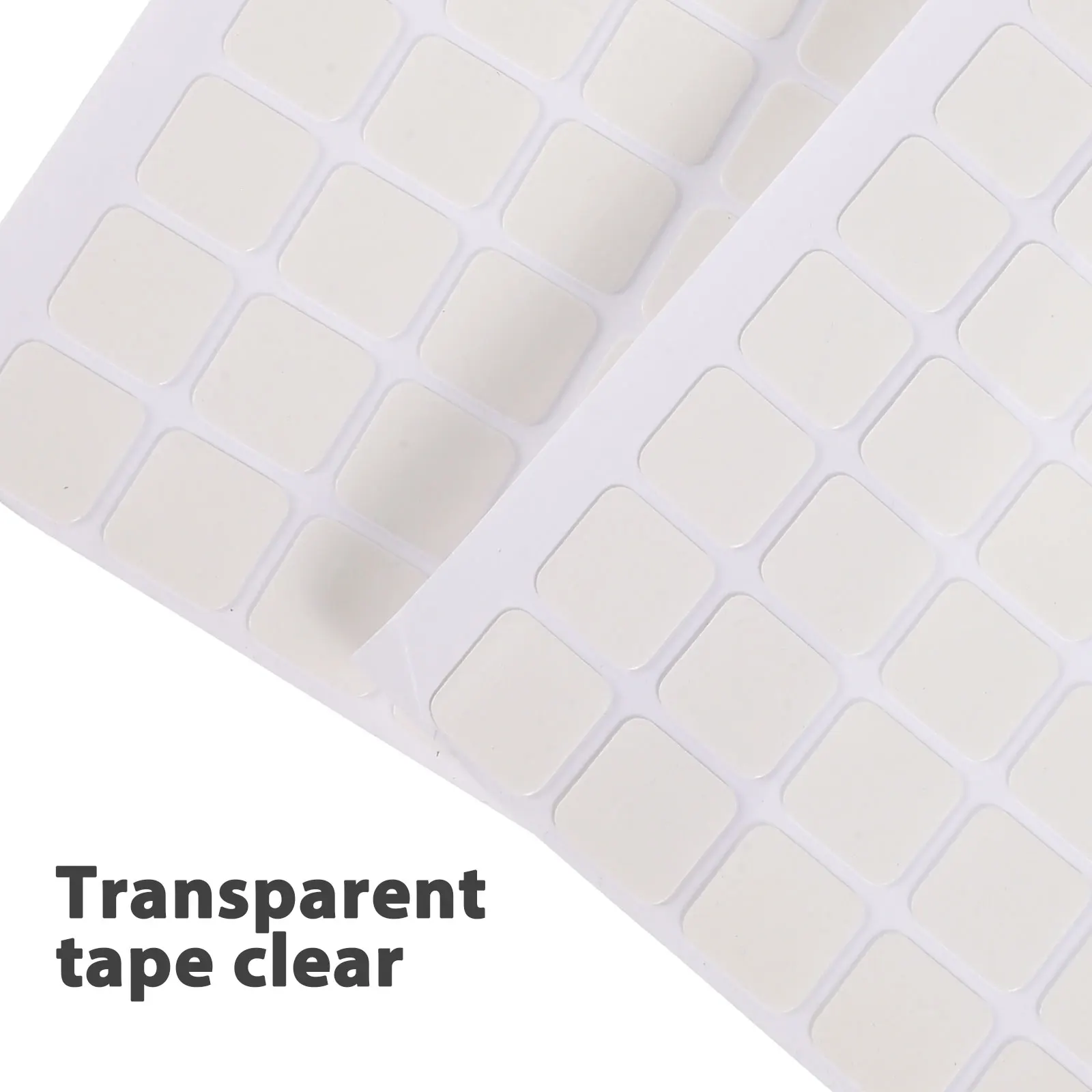 100 قطعة شريط لاصق على الوجهين 15 مللي متر مربع نانو منصات للإزالة شفافة تصاعد الشريط Diy بها بنفسك الحرف جدار مكتب المنزل #5