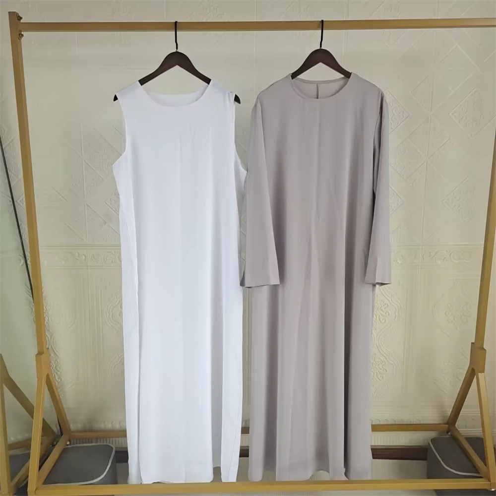 Imagem -02 - Muçulmano Vestido Maxi para Mulheres Kaftan Marroquino Dubai Abaya Robe Árabe Saudita Marocain Abayas Caftan Feminino Vestuário de Oração Pcs