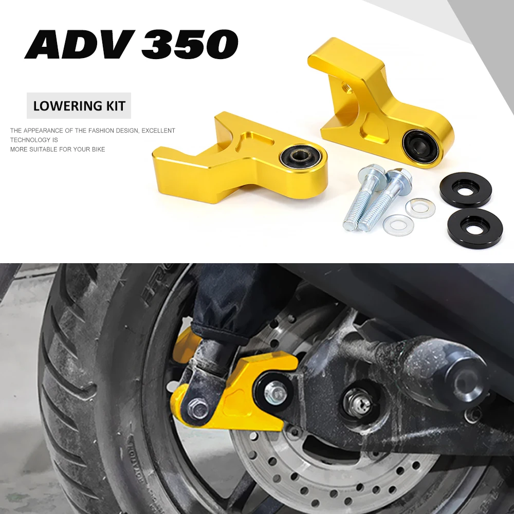 

New Motorcycle Accessories Rear Suspension Lowering Links Rear Shock Absorber Adjuster For Honda ADV350 ADV 350 2022