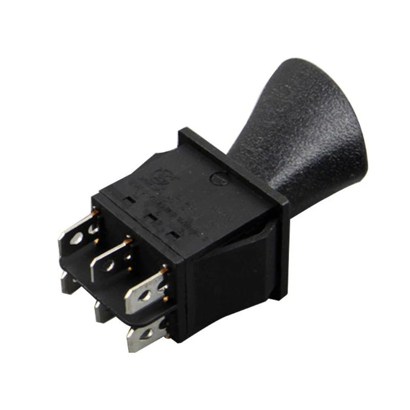 G92C Forward-Stop-Back DPDT 6Pin Travamento Slide KCD4-604-6P