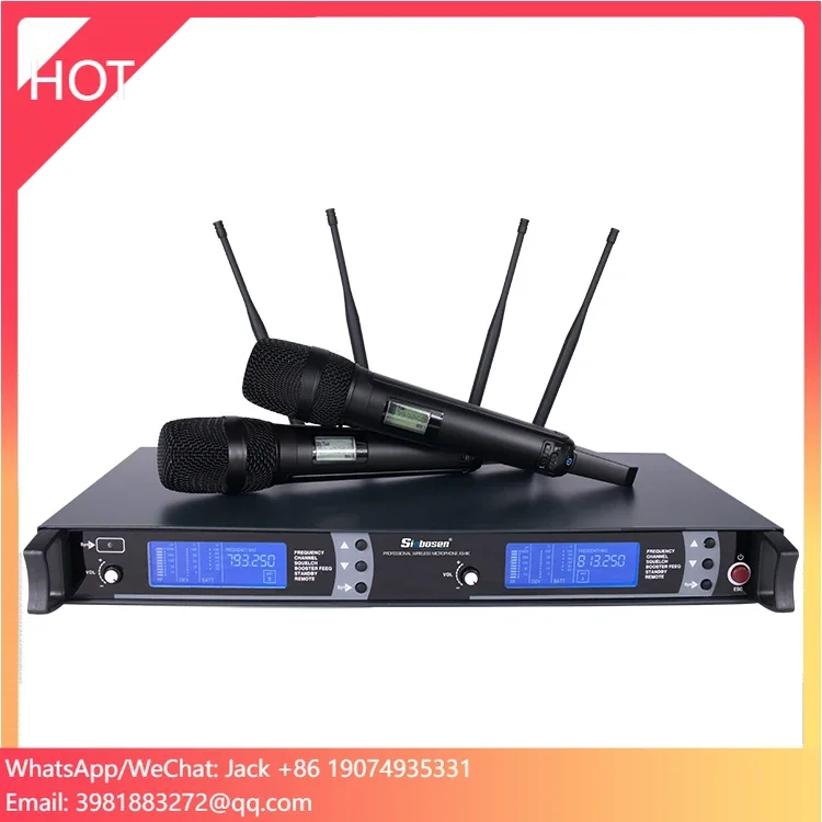 

Microfones System Professional Microfones Systema Auricular Sem Fio