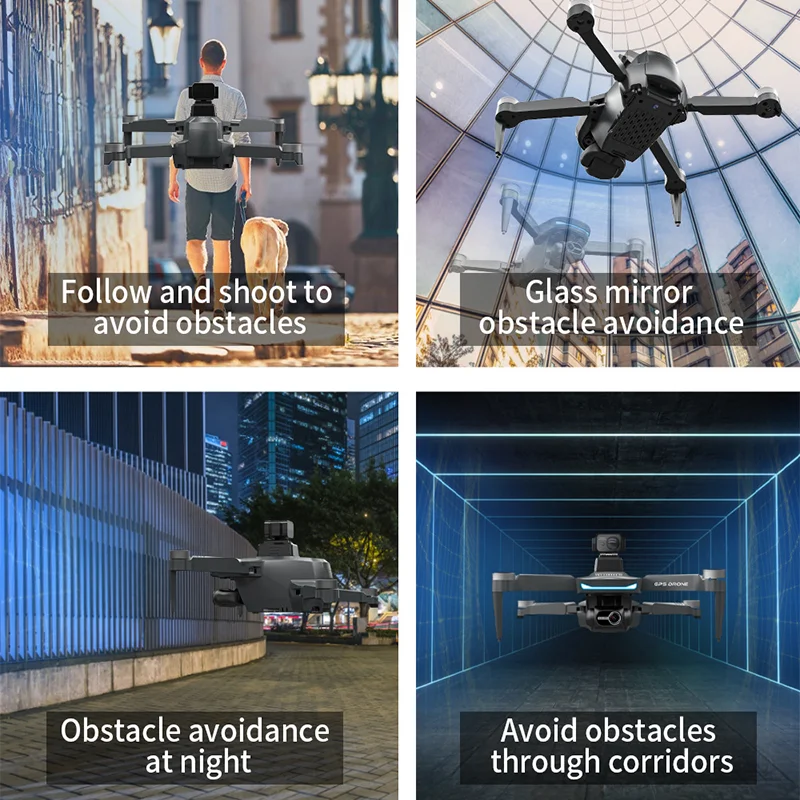 L200 PRO MAX / L200 PRO Drone GPS Brushless Motor 4K HD Profesional FPV 2-Axis Gimbal 360° Obstacle Avoidance Quadcopter Toy