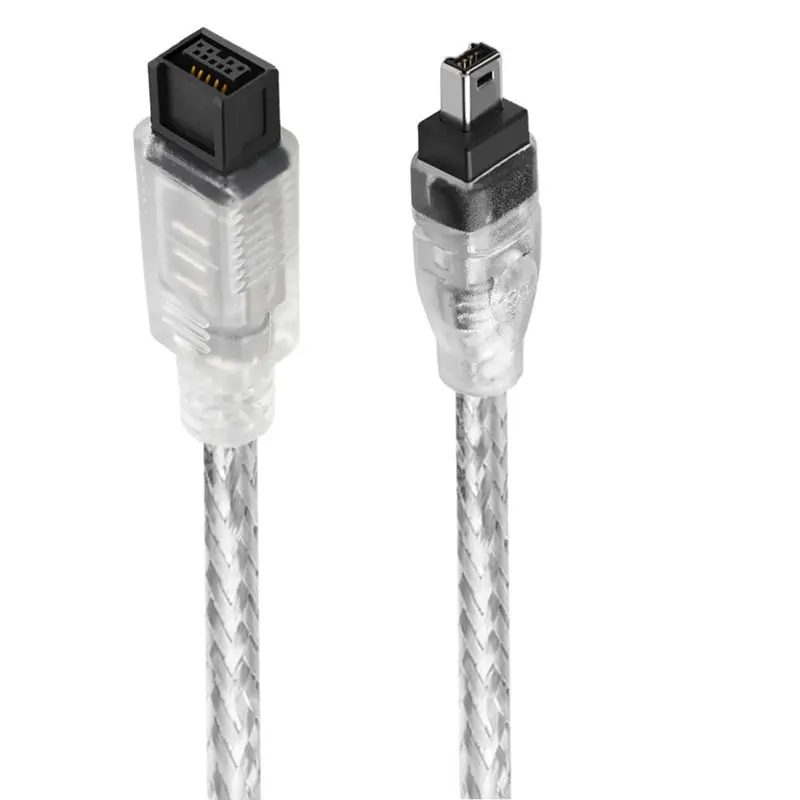 6FT Standard Edition Standard IEEE 1394 Firewire 800 to 400 Firewire 9Pin Male to 4Pin Male Data Cable 1394 Digital Camera Cable