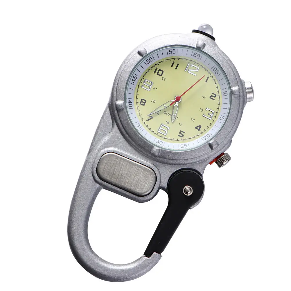 

Mountaineering Watch LED Portable Fob Watch for Outdoor Sports Hiking Camping Biking Climbing Easy to Read Large Numerals