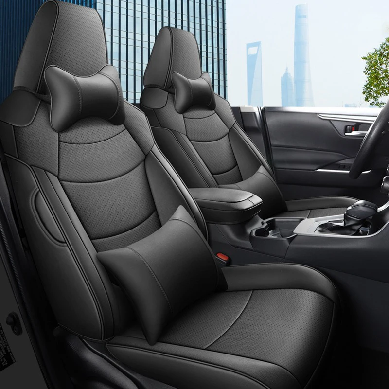 

Специальные чехлы для автомобильных сидений Toyota Rav4 2019-2024, для Suzuki Across, из искусственной кожи, дышащие, аксессуары для интерьера