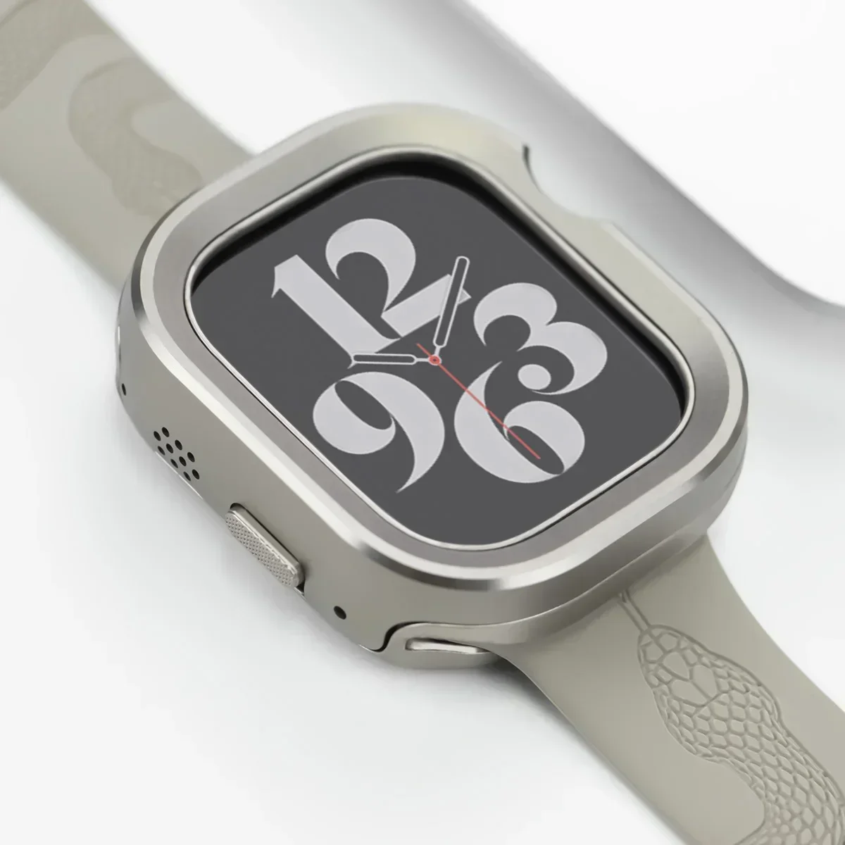 غطاء معدني لساعة أبل الترا 49 مللي متر 45 مللي متر 41 مللي متر 44 مللي متر 40 مللي متر إطار ممتص للصدمات شل حامي لسلسلة iWatch SE 8 Ultra 7 6 5 #2