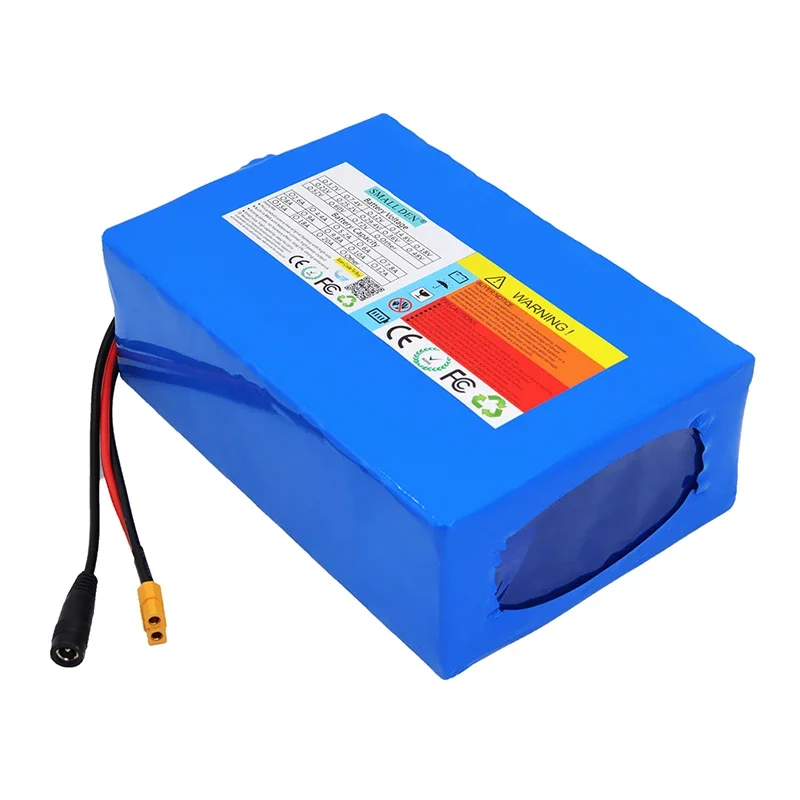 32700 4S6P 12,8 V 40000 mAh Zestaw akumulatorów Lifepo4 + ładowarka 14,6 V 5 A z tym samym portem zbalansowanego BMS 40 A, zasilacz 12 V