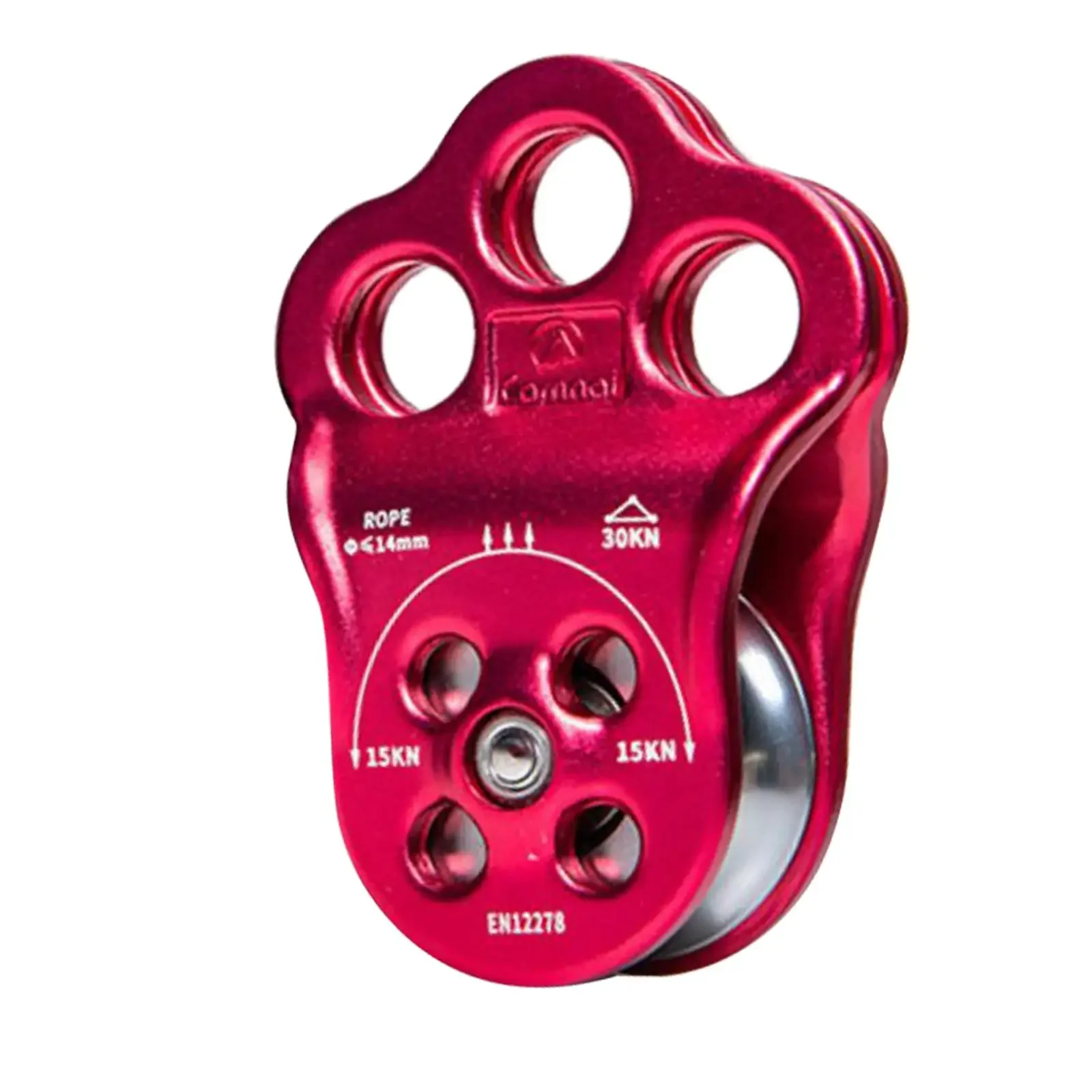 

30KN Triple Climbing Hitch Pulley Arborist Tree Rigging Attachment