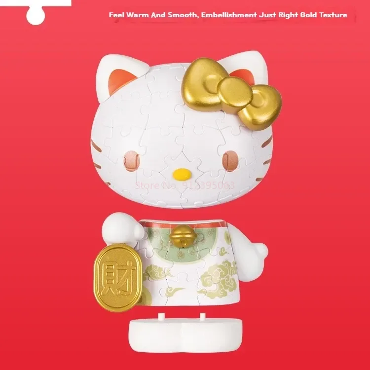 3D-головоломка JP Sanrio, Hello Kitty Series, 3D игрушки, 50-я годовщина, головоломка Сакура, Hellokitty, аниме, экшн-фигурка, подарок для девочки