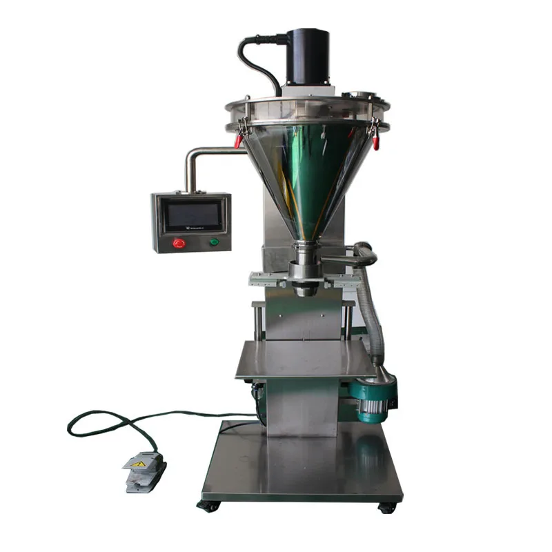 Semi-automatic flour corn flour feeding machine packing machine sub-packing intelligent quantitative control