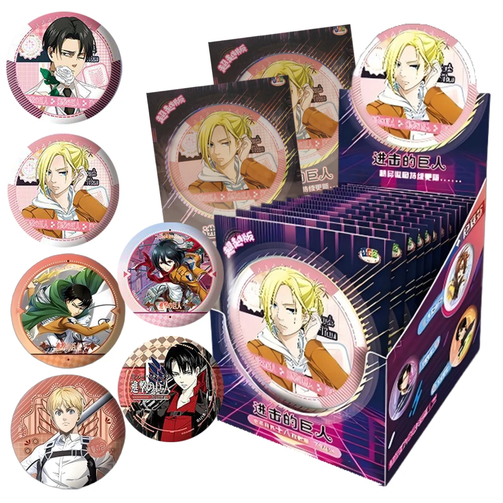

Japanese Anime Peripheral Badge Funny Figure Energetic Bold Look Suitable As Desk Display Awesome Holiday Gift for Boys Girls